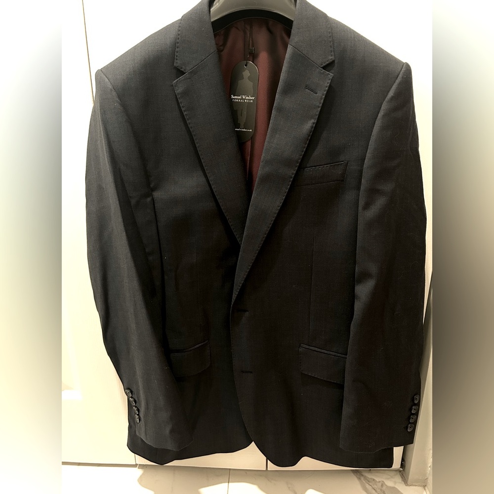 Samuel Windsor Oxford Blue Blazer
